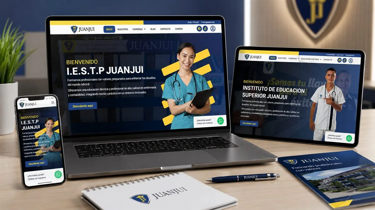 Plataforma educativa del Instituto Juanjuí