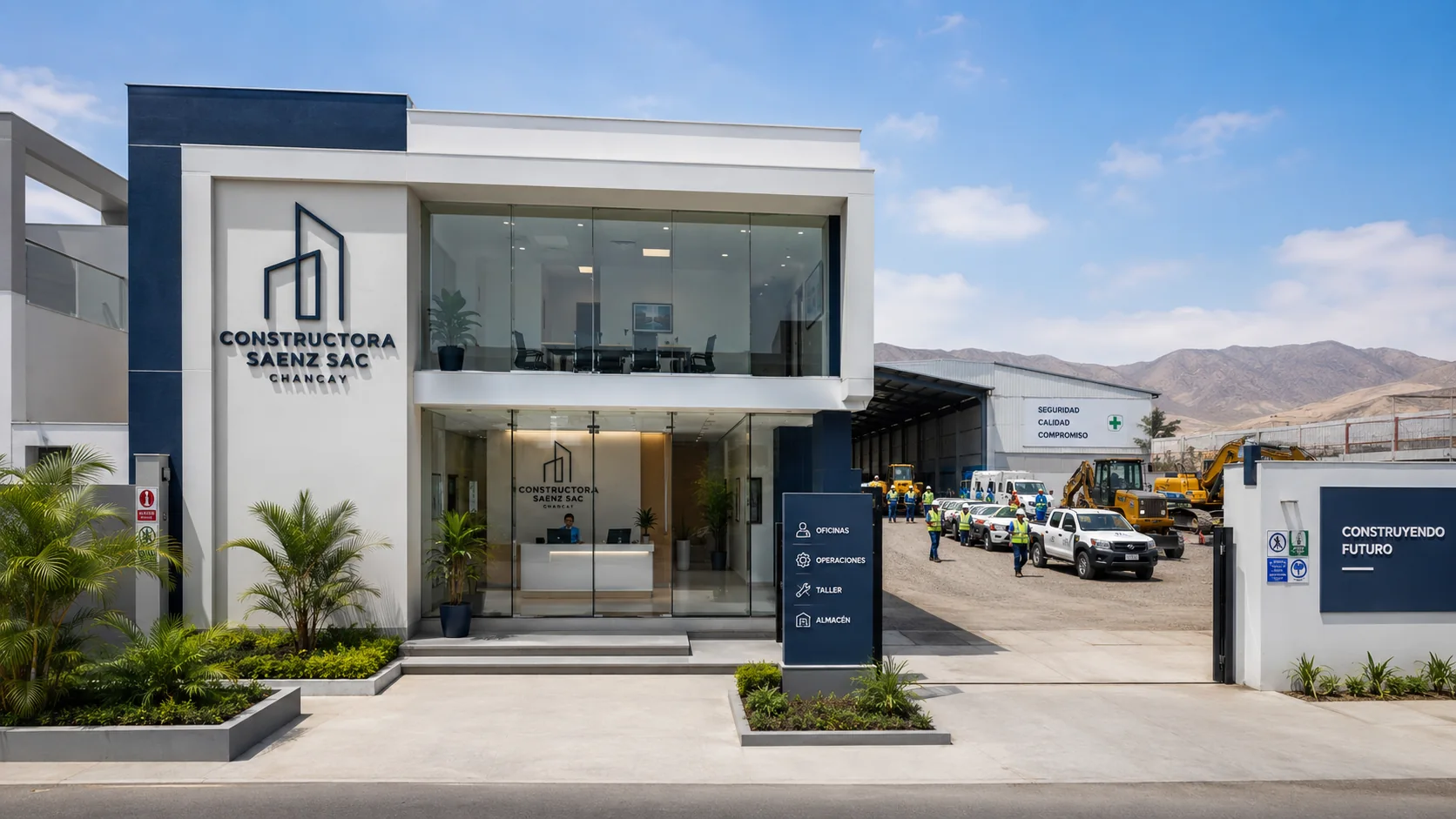 Proyecto digital para Constructora Sáenz